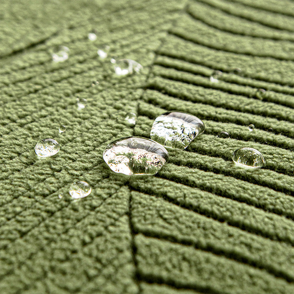 Modern Leaf Jacquard Waterproof Anti-Scratch Couch Cover