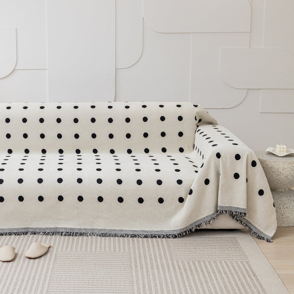 Black Boba Reversible Comfort Sofa  Cover - Modern, Stylish & Durable Sofa Protection