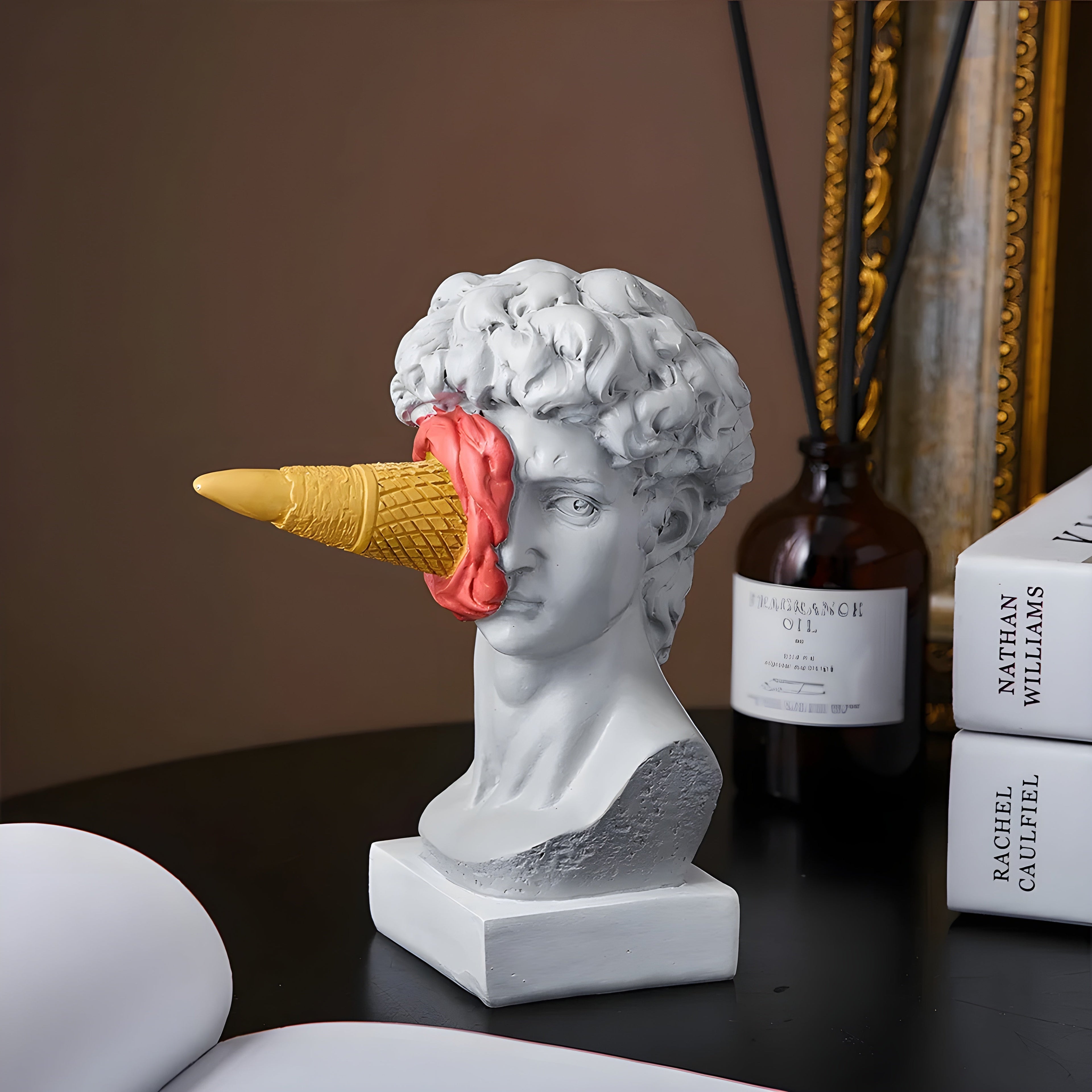 David Figurine Modern Sculpture Art Ornament Nordic Style