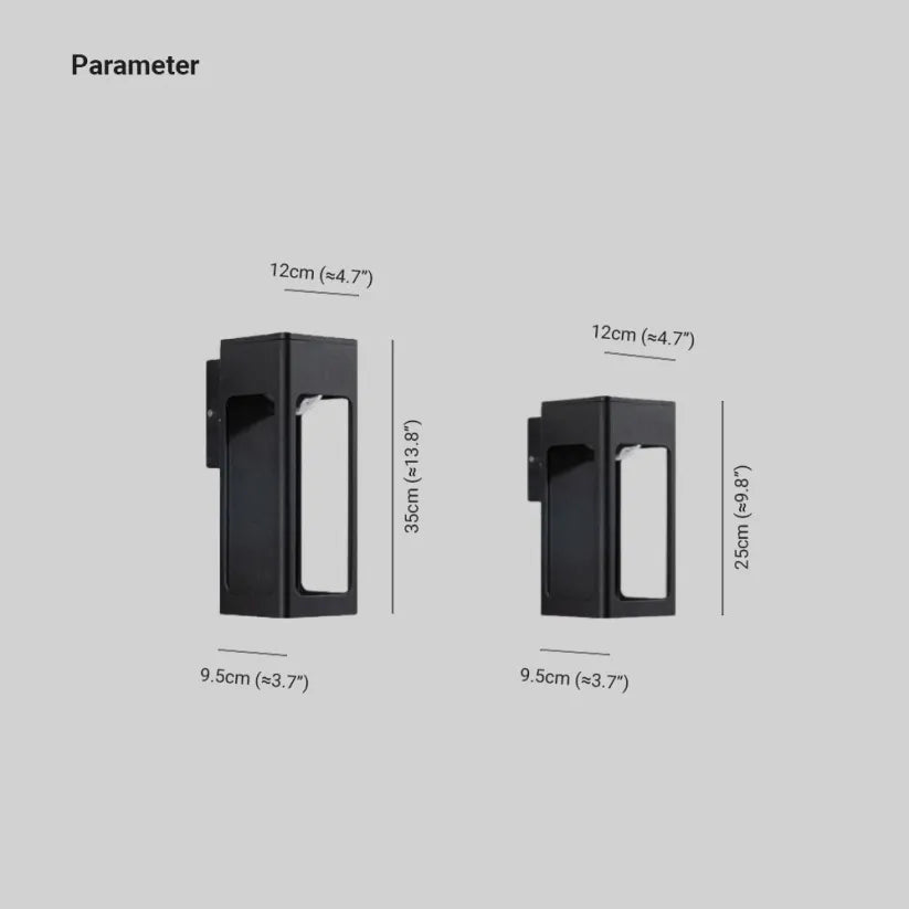 Minimalist Waterproof Outdoor Wall Light