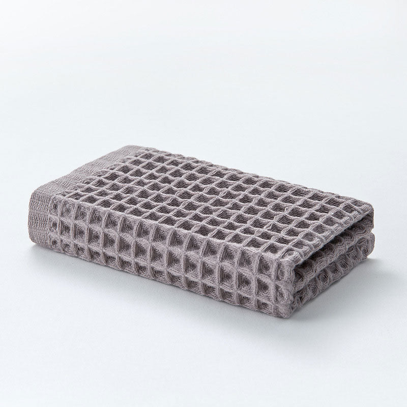Simple Cotton Waffle Weave Towel 6PCS Eco Friendly