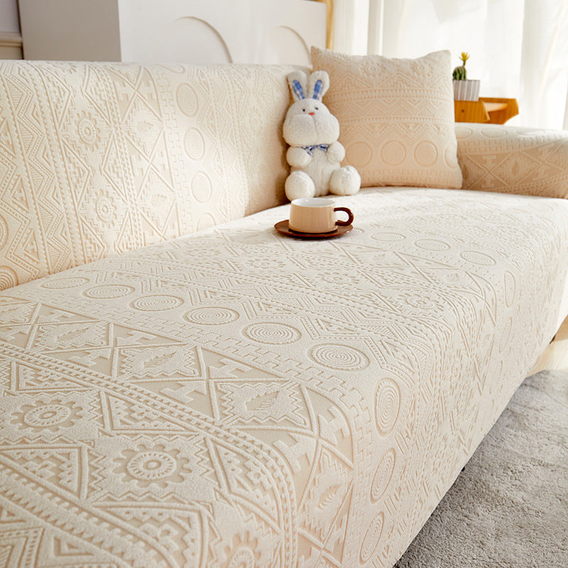 Bohemian Jacquard Stretch Full-Cover Anti-Slip Couch Cover