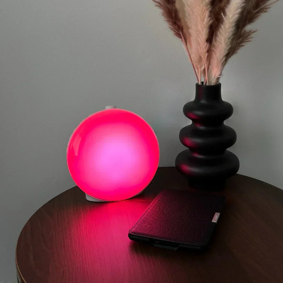 Luxury Alarm Clock Lamp with Sunrise Simulation and Soothing Mood Lighting