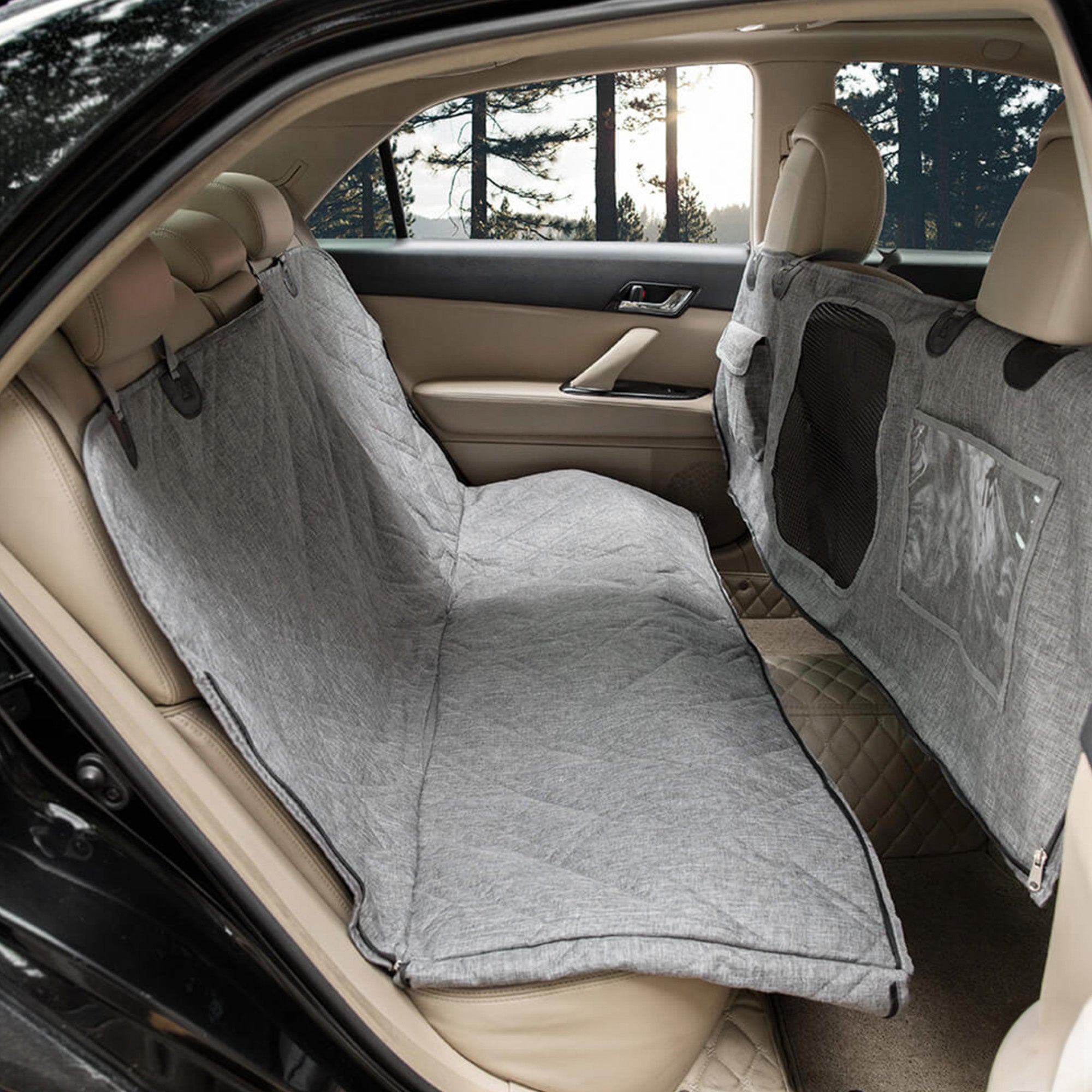 Waterproof Dog Car Seat Cover – Durable, Scratch-Resistant & Easy to Clean