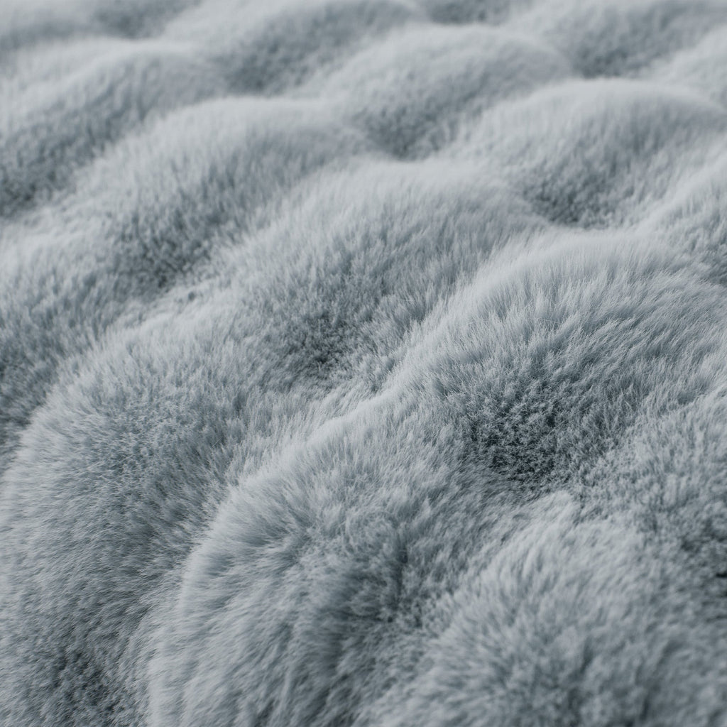 Luxe Ripple Faux Fur Sofa Cover - Modern, Stylish & Durable Sofa Protection