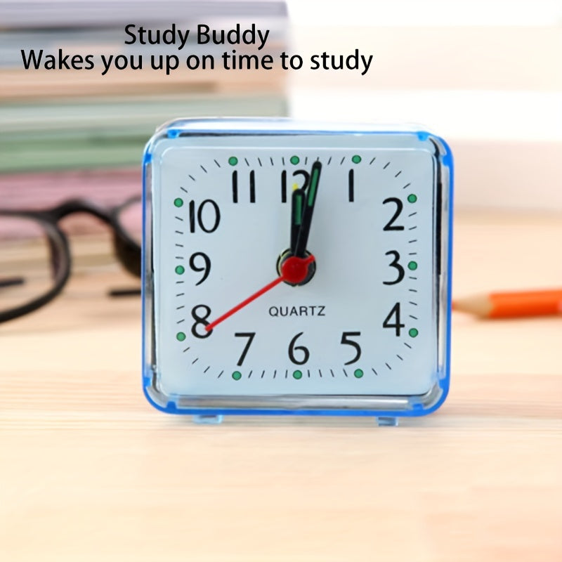 Sleek Square Alarm Clock with Sound for Timely Wake-Ups