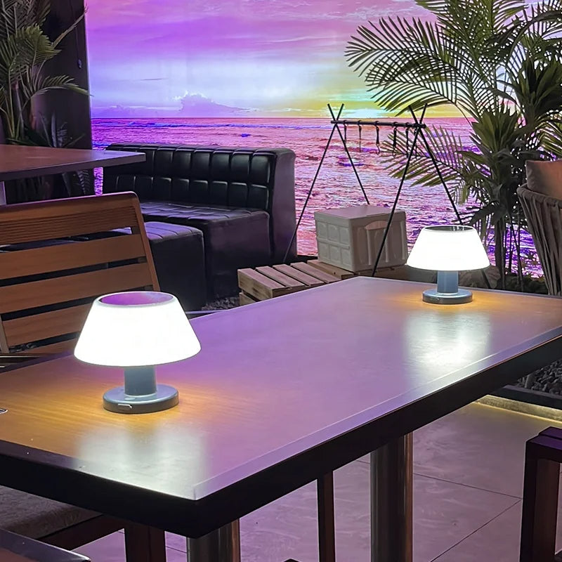 Solar LED table lamp