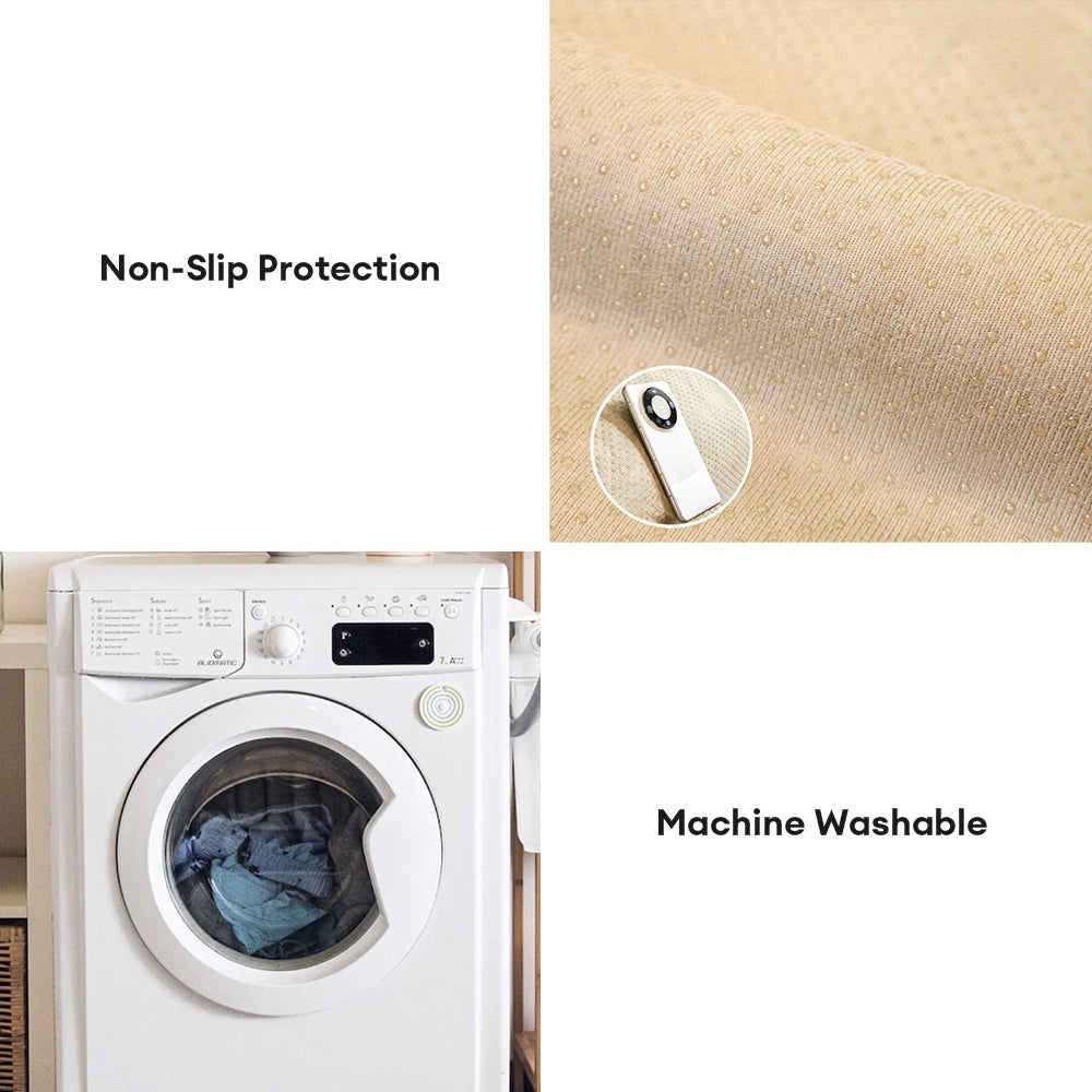 Warm Plush Curved Jacquard Non-Slip Sofa Protector Cover