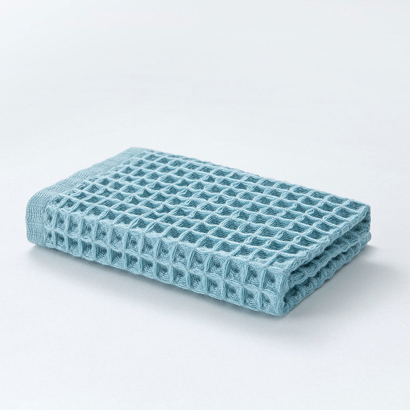 Simple Cotton Waffle Weave Towel 6PCS Eco Friendly