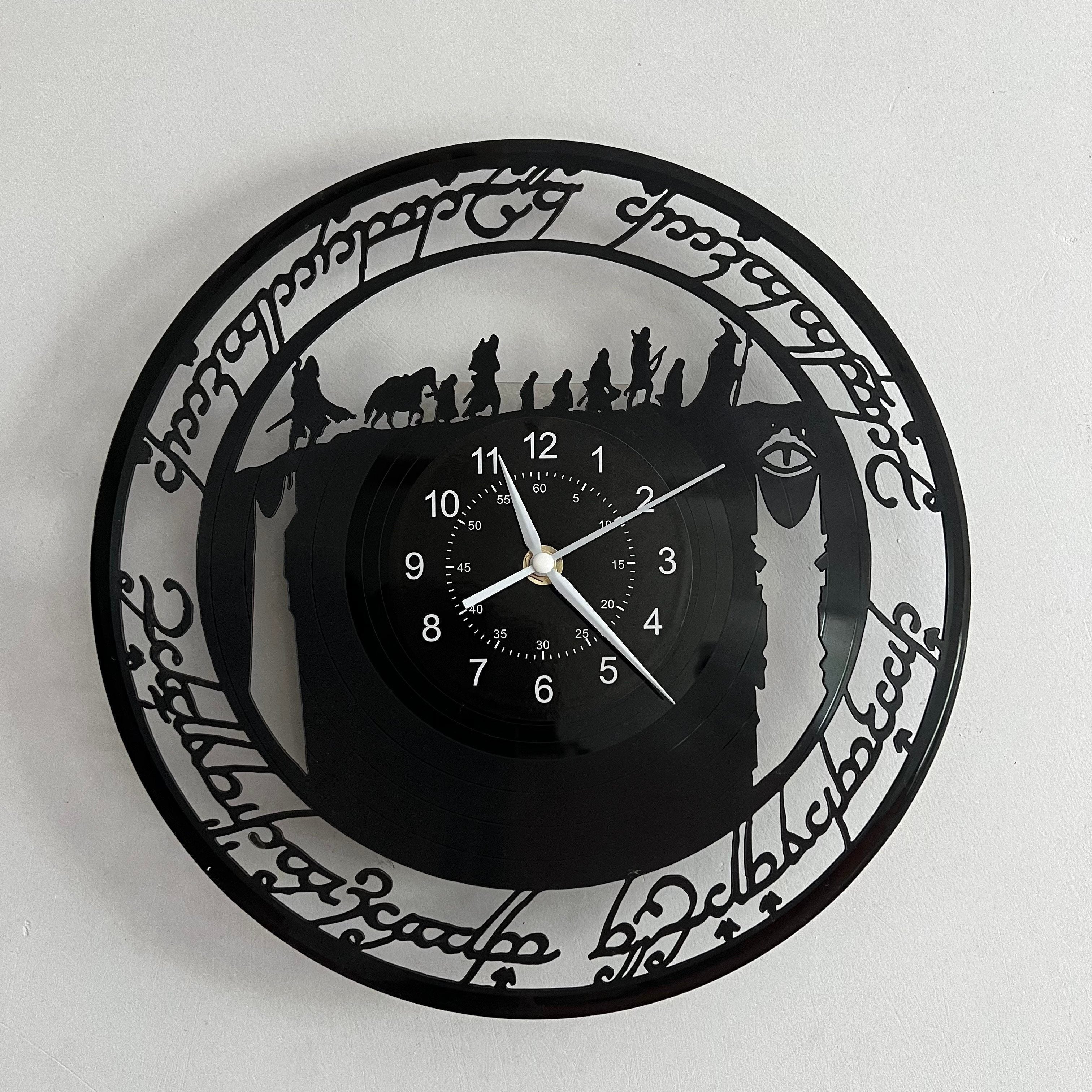 Timeless Legends Silent Vinyl Wall Clock Vintage Decor