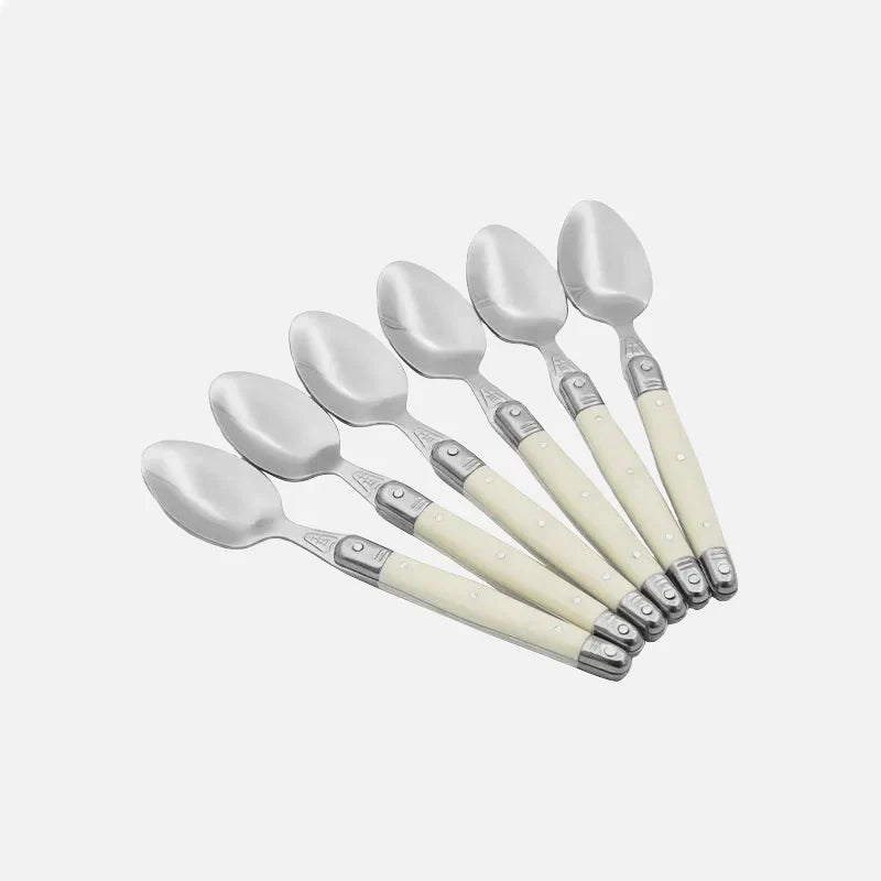 IvoryElegance – Luxury Laguiole Cutlery Set in Stainless Steel