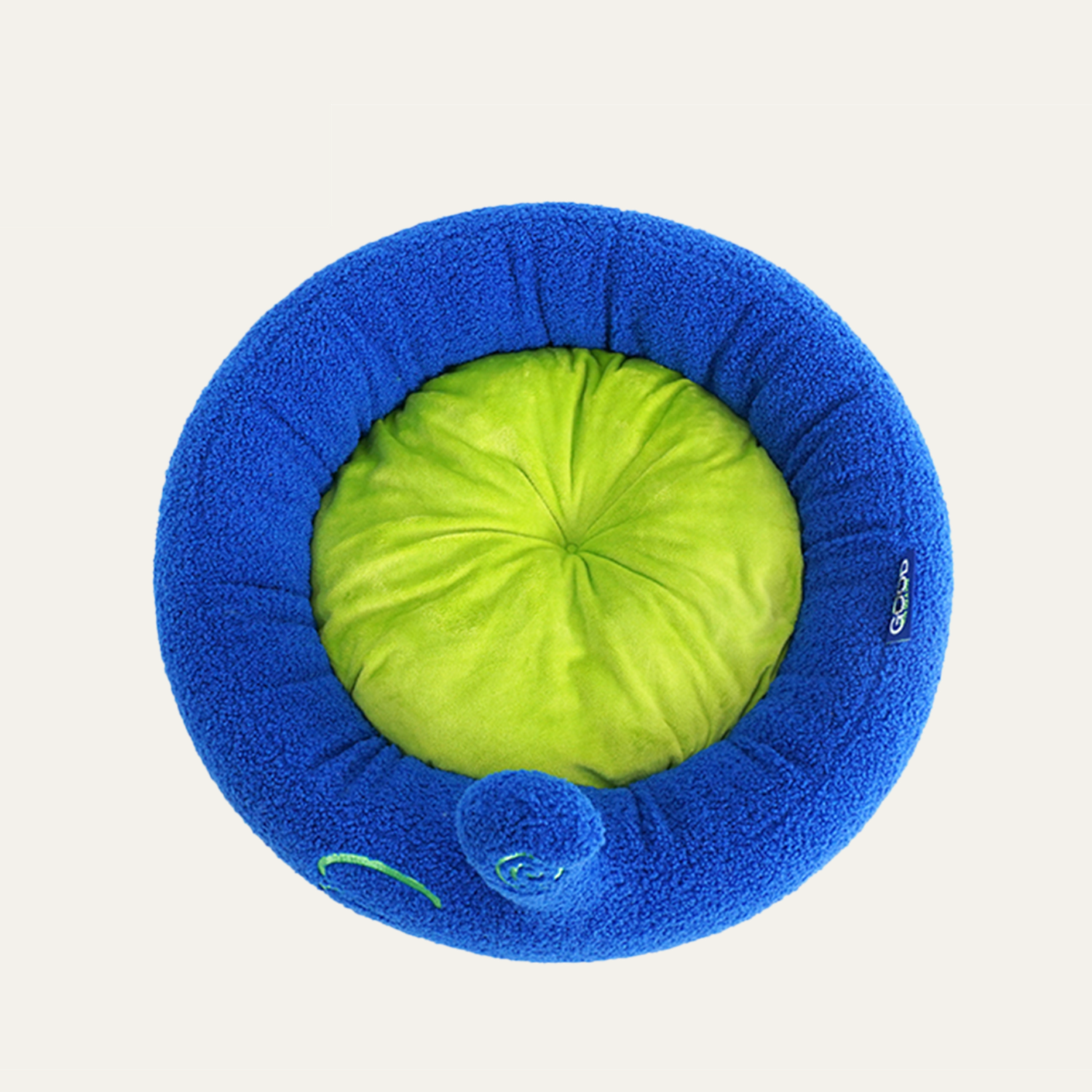 Pawsome Gesture Pet Bed Cozy Plush Dog Cat Bed Removable Cushion