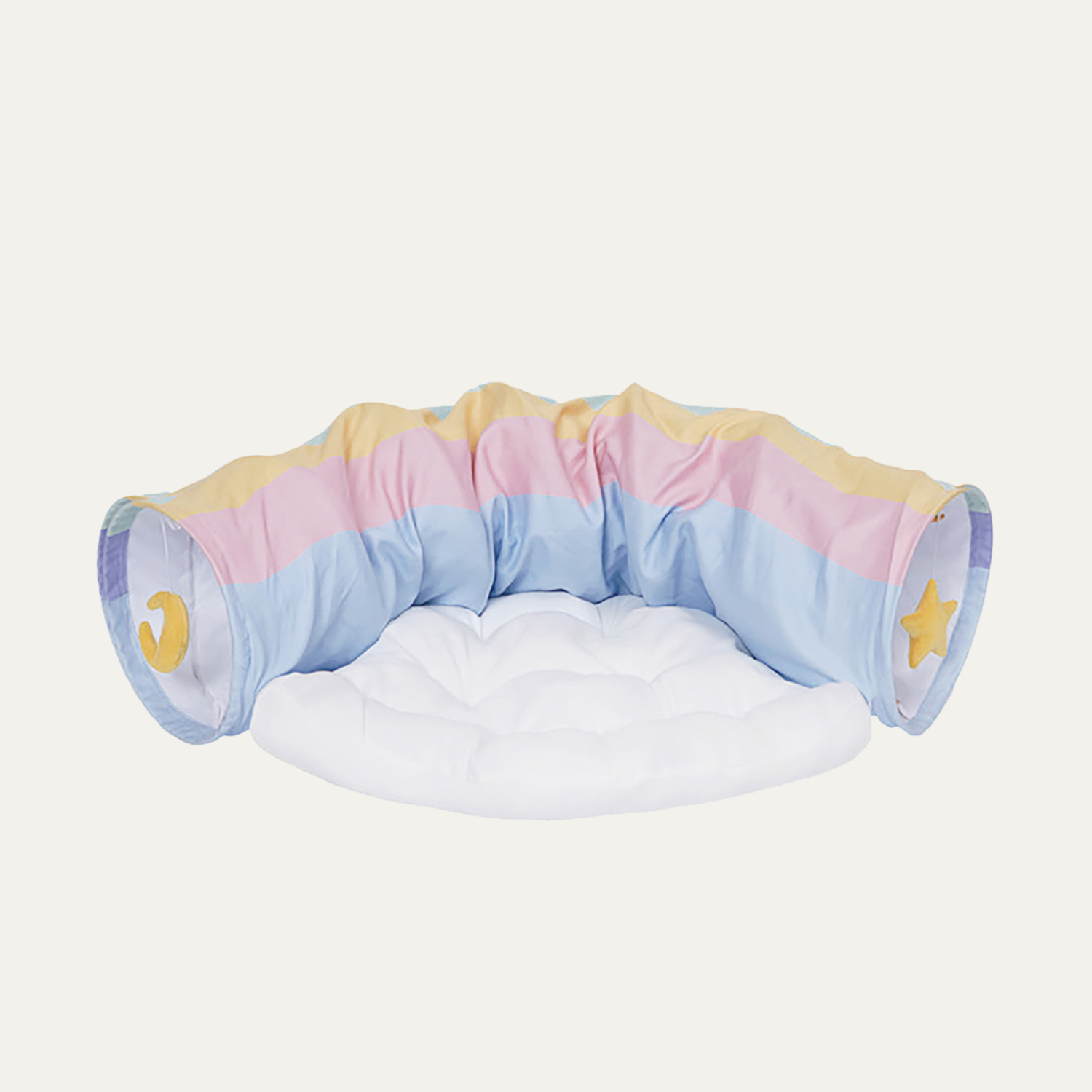 Candy Cloud Cat Tunnel – Soft, Cozy, and Playful