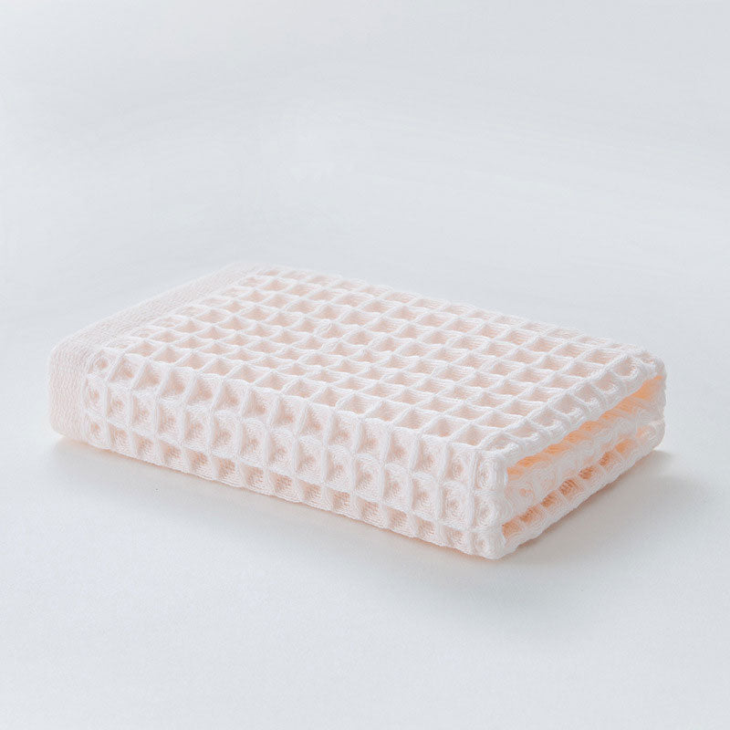Simple Cotton Waffle Weave Towel 6PCS Eco Friendly