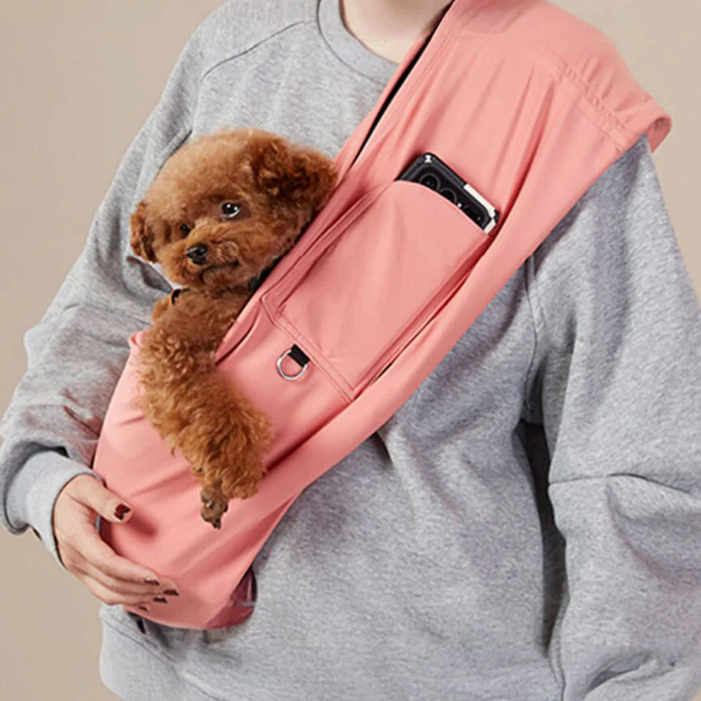 Pet Sling Carrier – Hands-Free, Lightweight & Secure for Small Pets