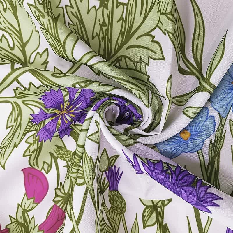 Rural Waterproof Decorative Shower Curtain