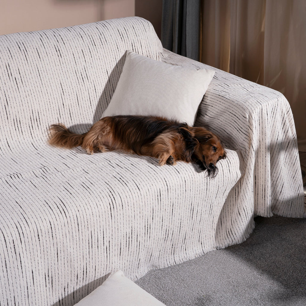 Jacquard Chenille Sofa Cover - Modern, Stylish & Durable Sofa Protection
