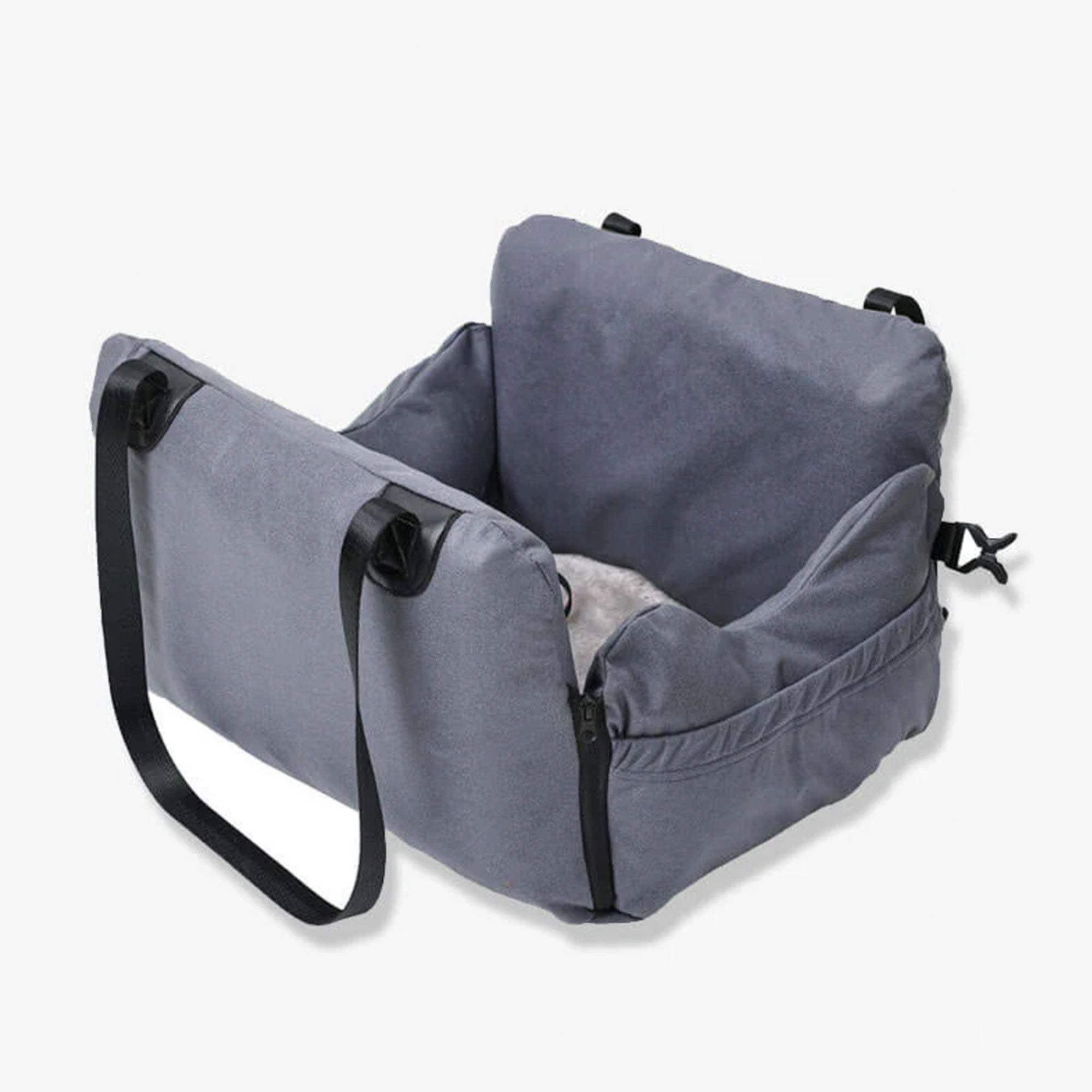 Multifunctional Pet Car Seat – 3-in-1 Carrier, Sofa, and Travel Bed