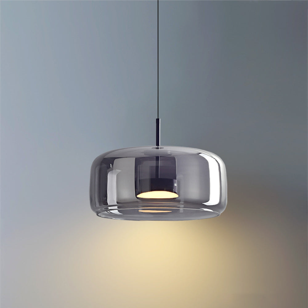 Retro Amber Glass Pendant Lights – Elegant, Warm, and Energy-Efficient