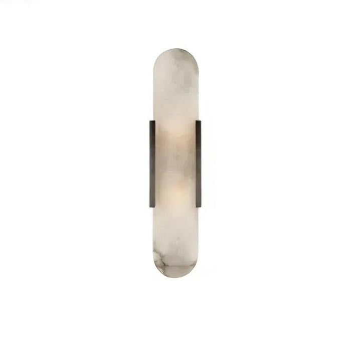 Modern Marble Bedside Sconce Light - Elegant Wall Fixture