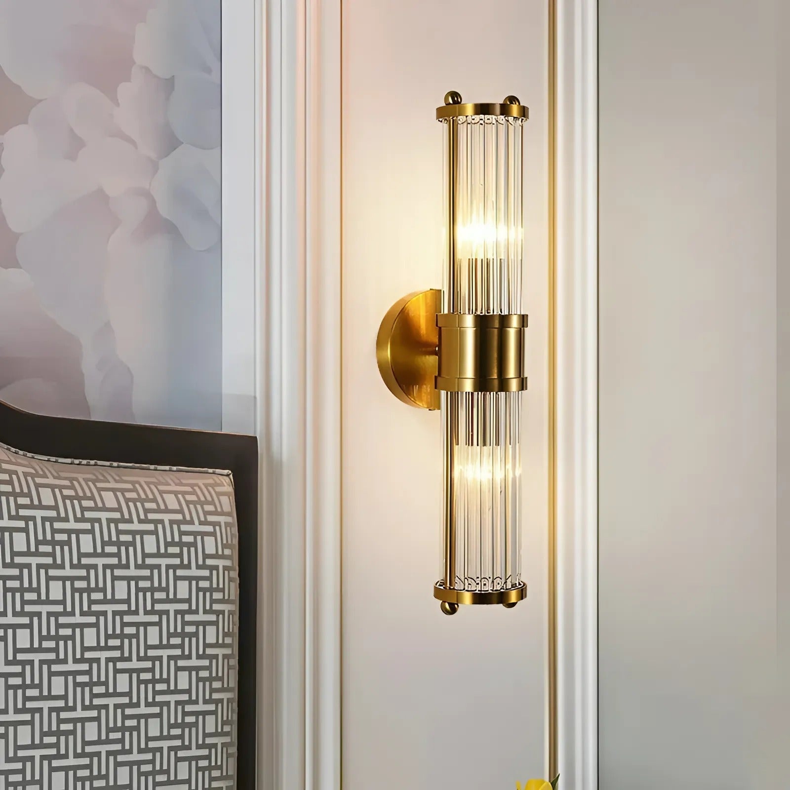Luxury LED Crystal Wall Light for Modern Home Elegance