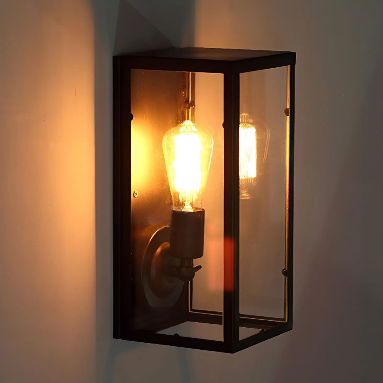 Vintage Loft Wall Sconce Light in Metal and Iron Style