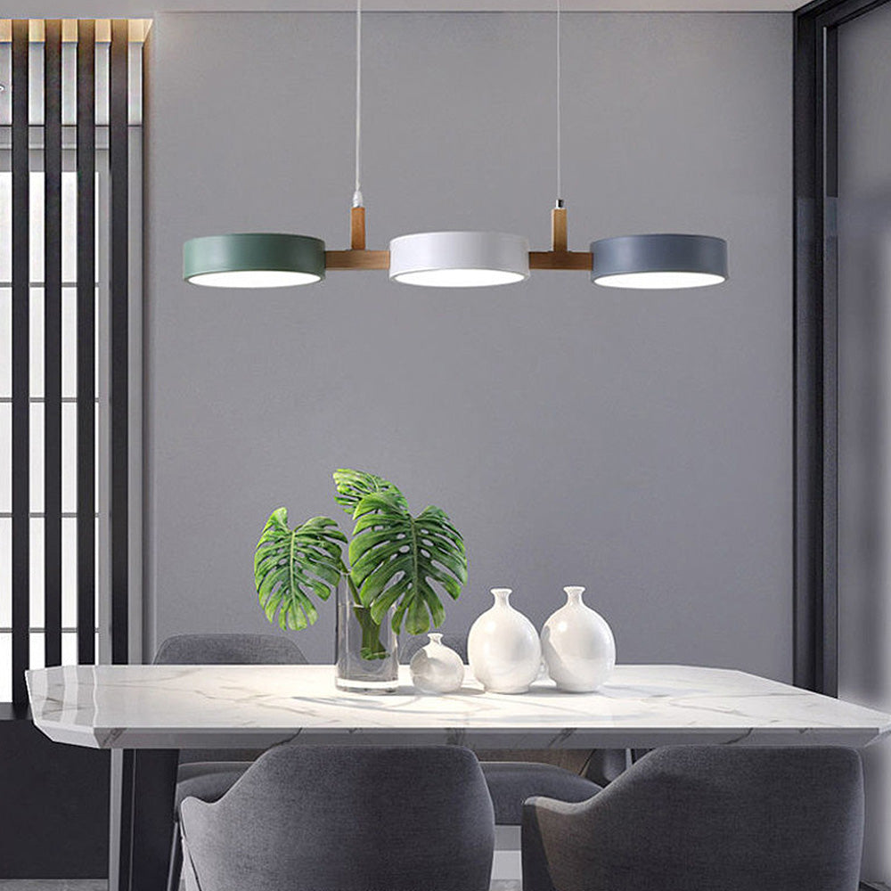 Nordic Multi-Light Cylinder Pendant Light