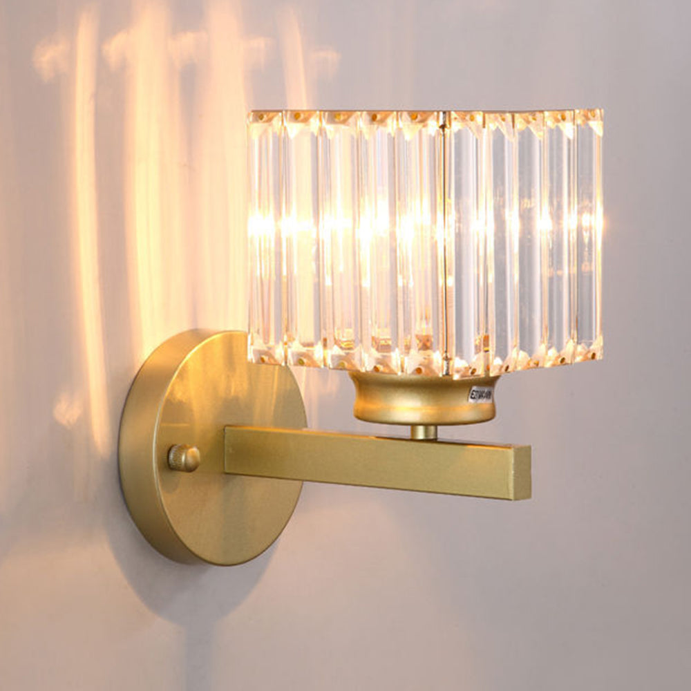 Crystal Wall Light - Round or Square