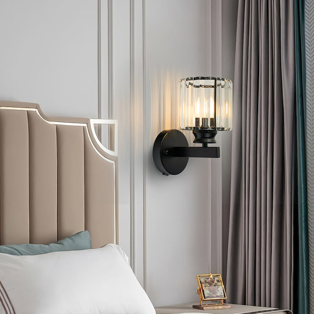 Crystal Wall Light - Round or Square