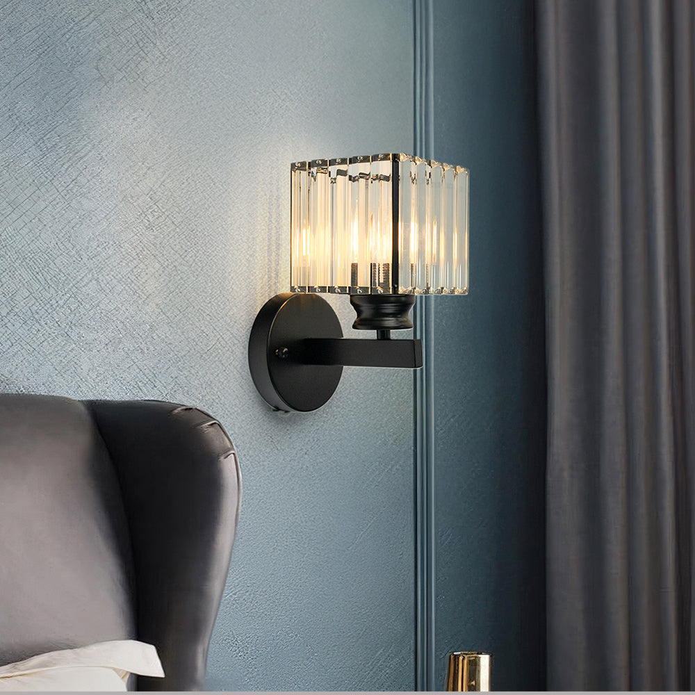 Crystal Wall Light - Round or Square