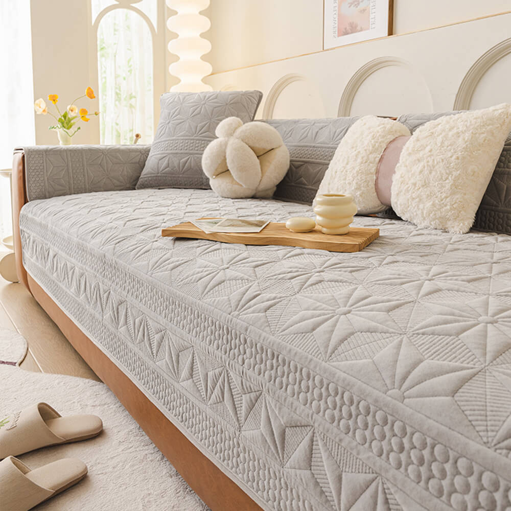 Luxury Crystal Velvet Scratch-Resistant Couch Cover