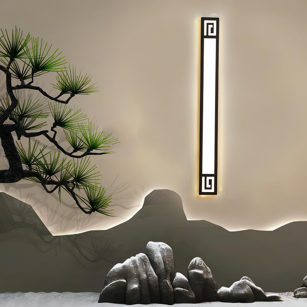Dune - Black Modern Thin Waterproof Outdoor Light Bar