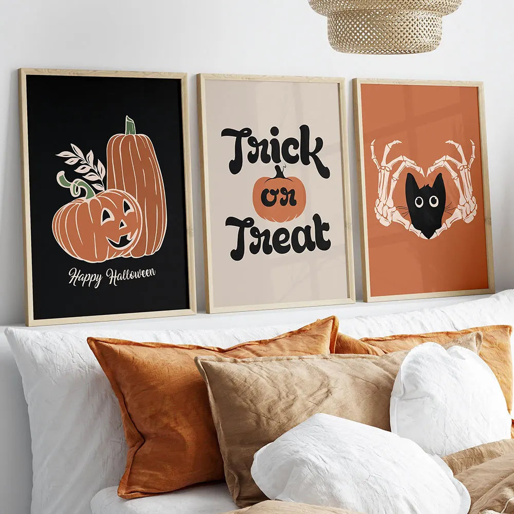Halloween Canvas Wall Art
