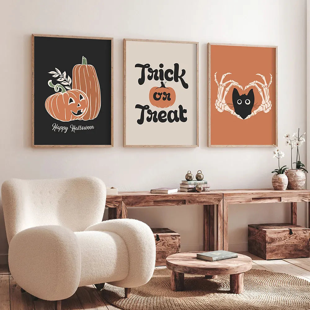 Halloween Canvas Wall Art