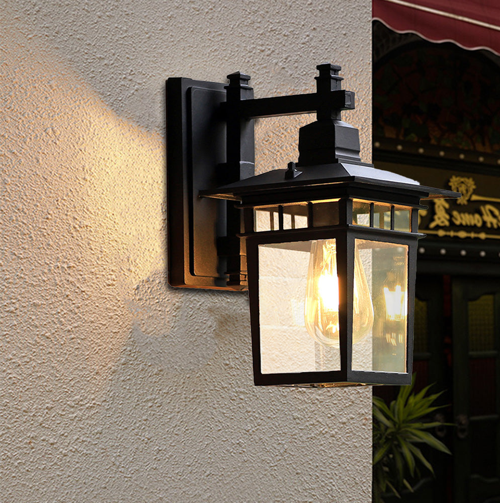 Rustic Vintage Aluminum Outdoor Light