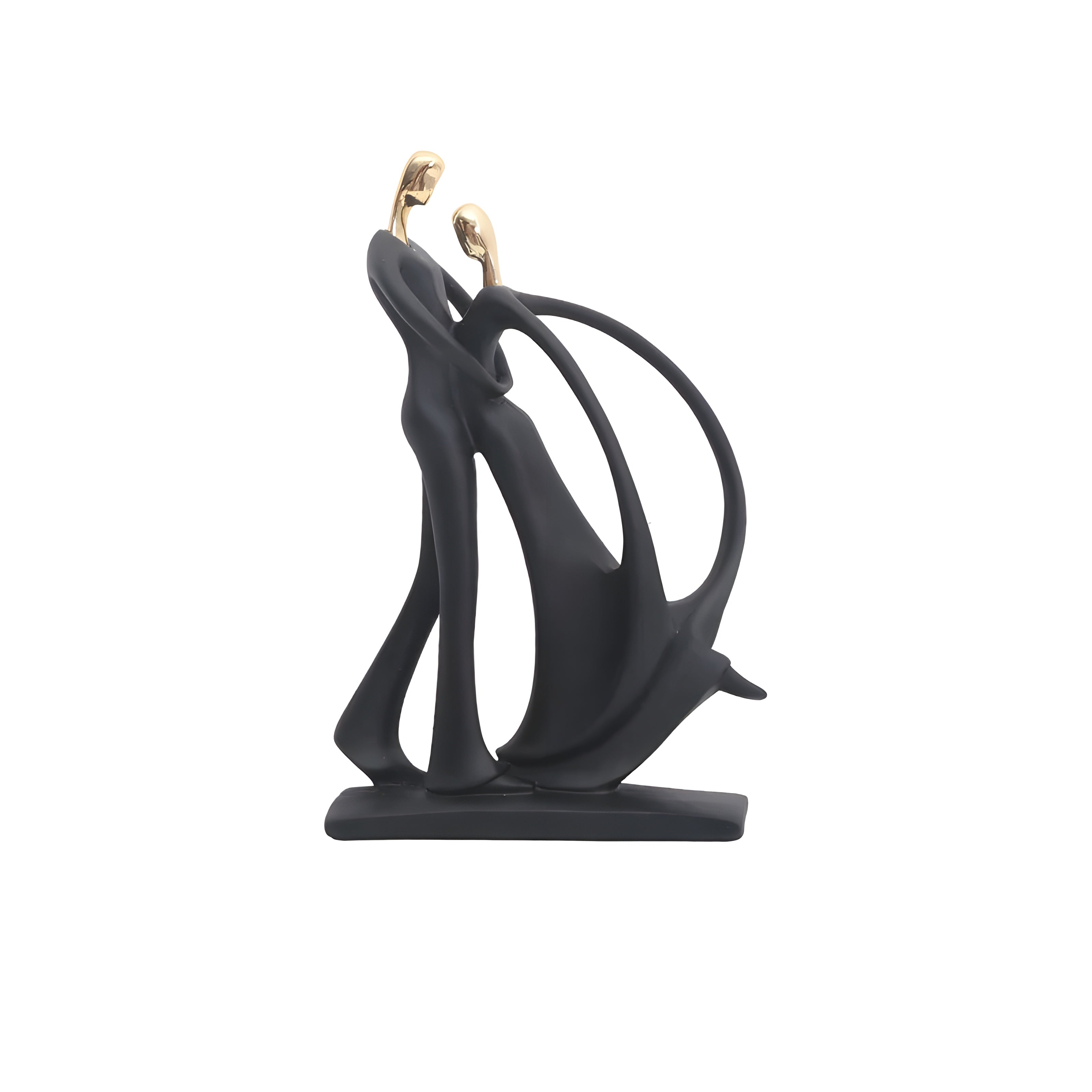 Dancing Couple Resin Figurines Art - Nordic Style Decor