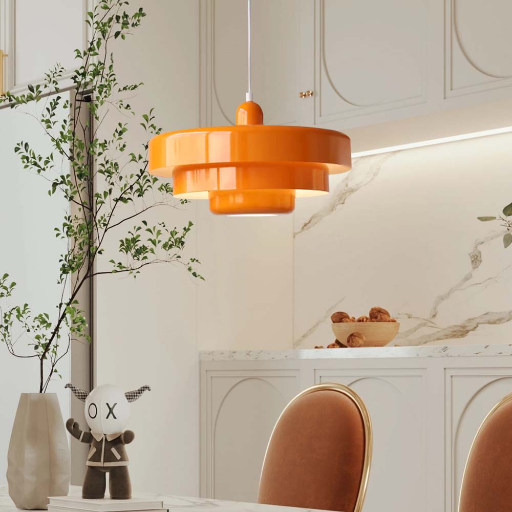 Single Head Bauhaus Iron Pendant Lamp