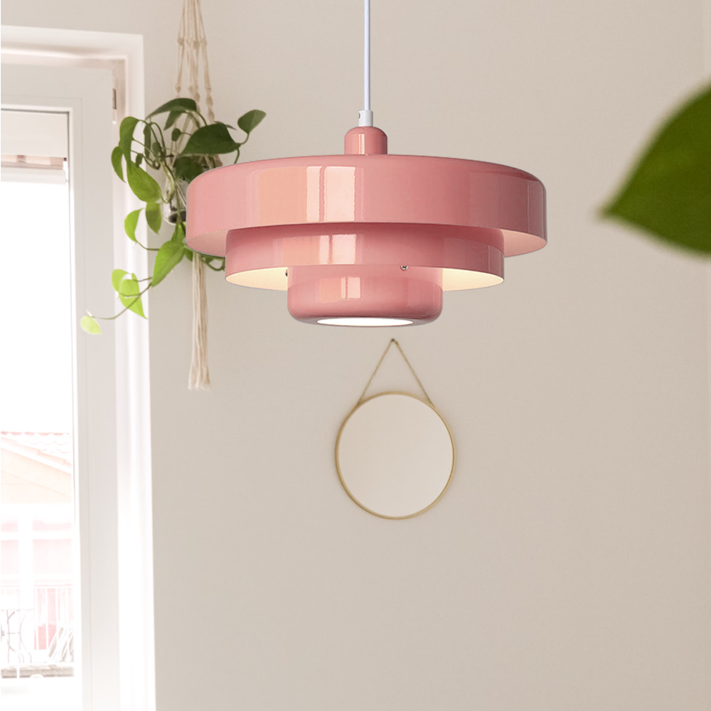 Single Head Bauhaus Iron Pendant Lamp