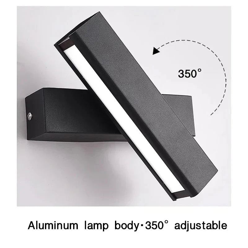 Adjusteble Acrylic Living Room LED Wall Light