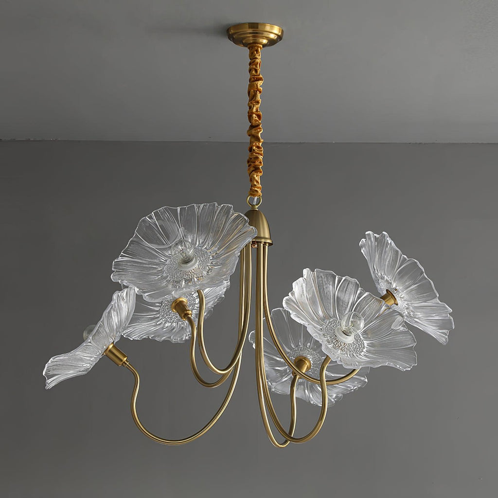 Nenufar Murano Glass Modern Chandelier