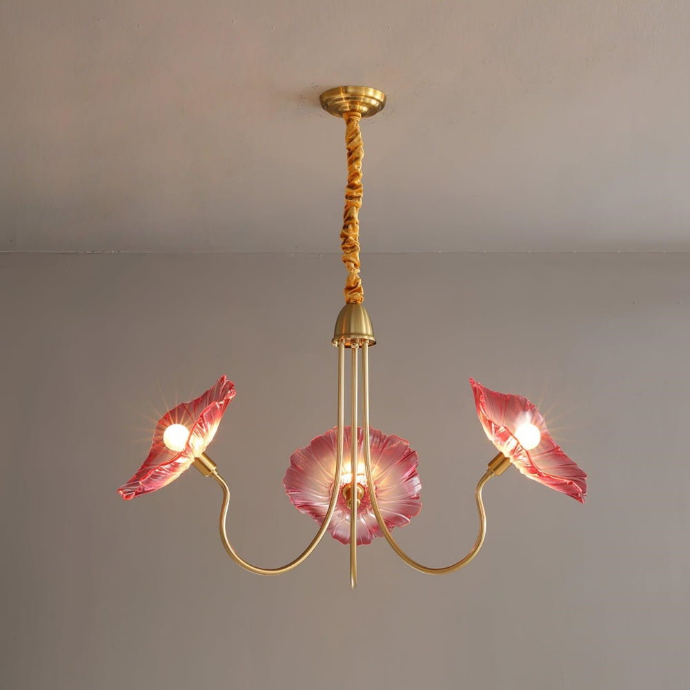 Nenufar Murano Glass Modern Chandelier