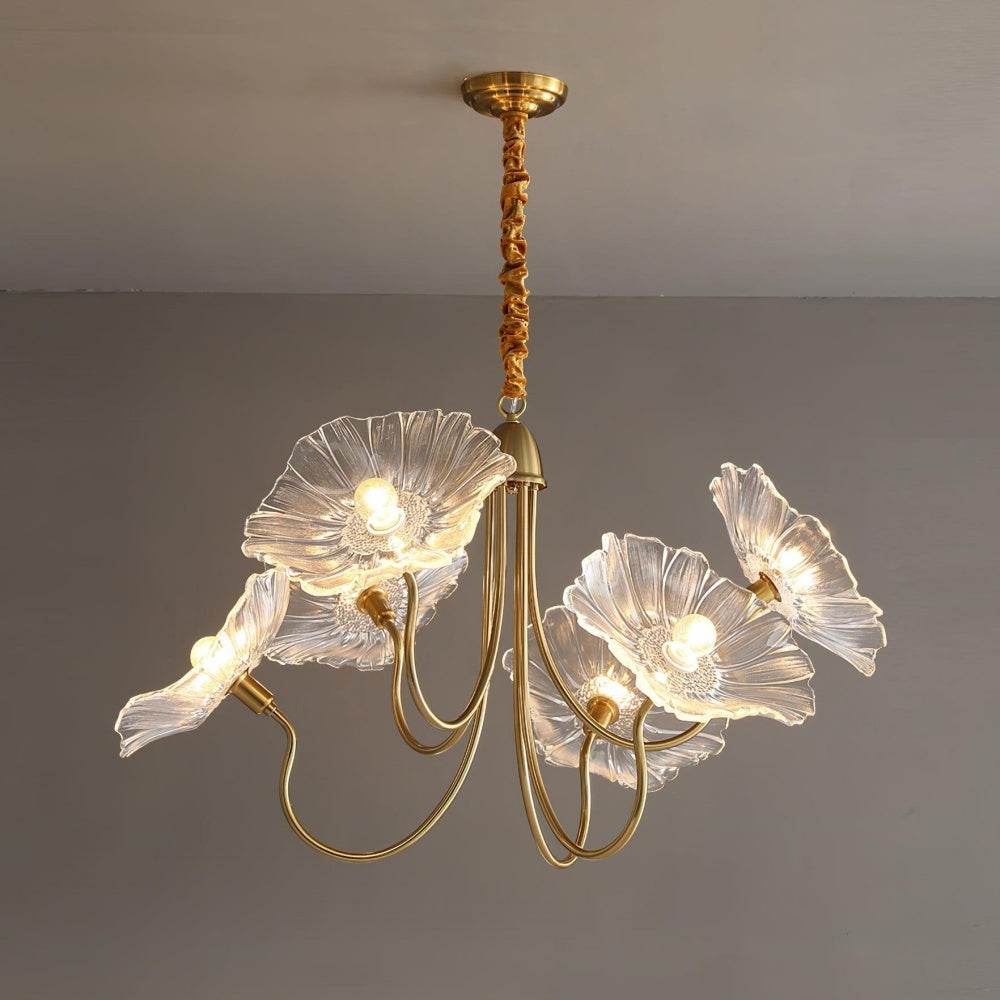 Nenufar Murano Glass Modern Chandelier