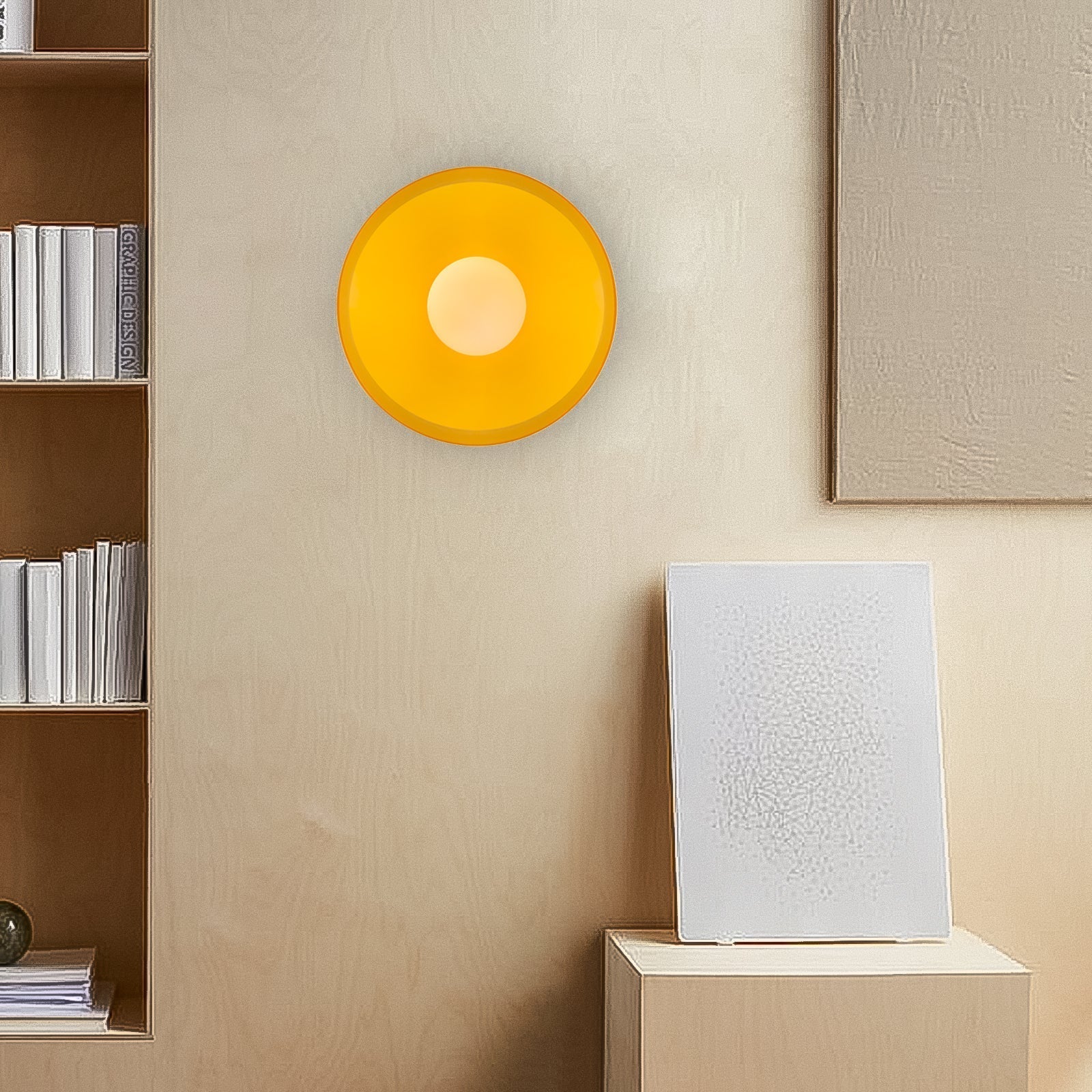 Modern Round Flush Mount Ceiling Light