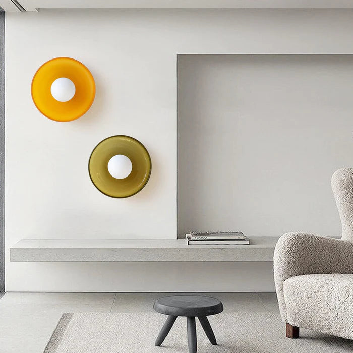 Modern Round Flush Mount Ceiling Light