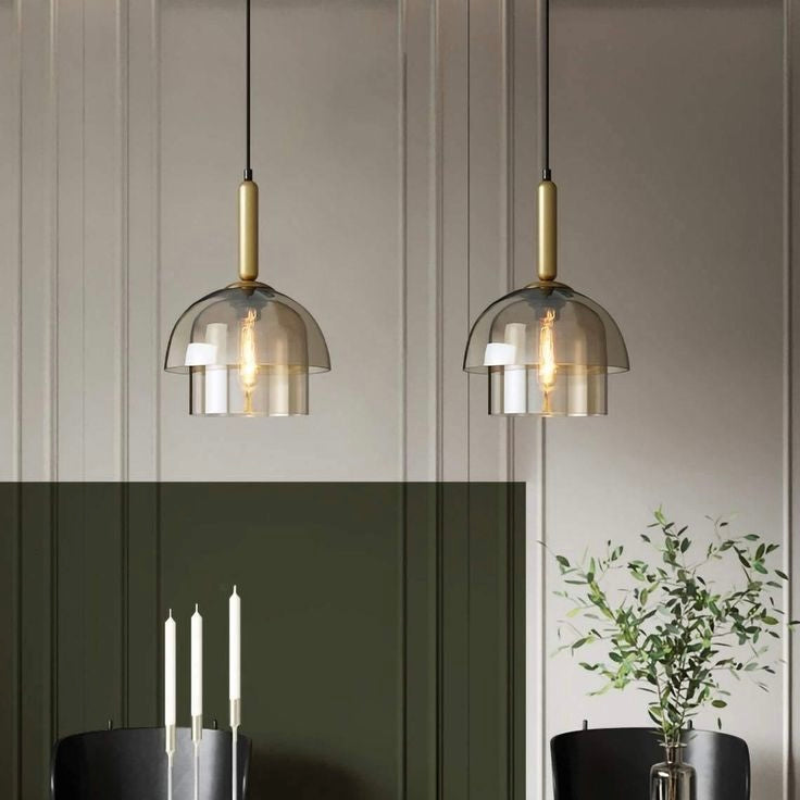 Glass Dome Ceiling Pendant Lights