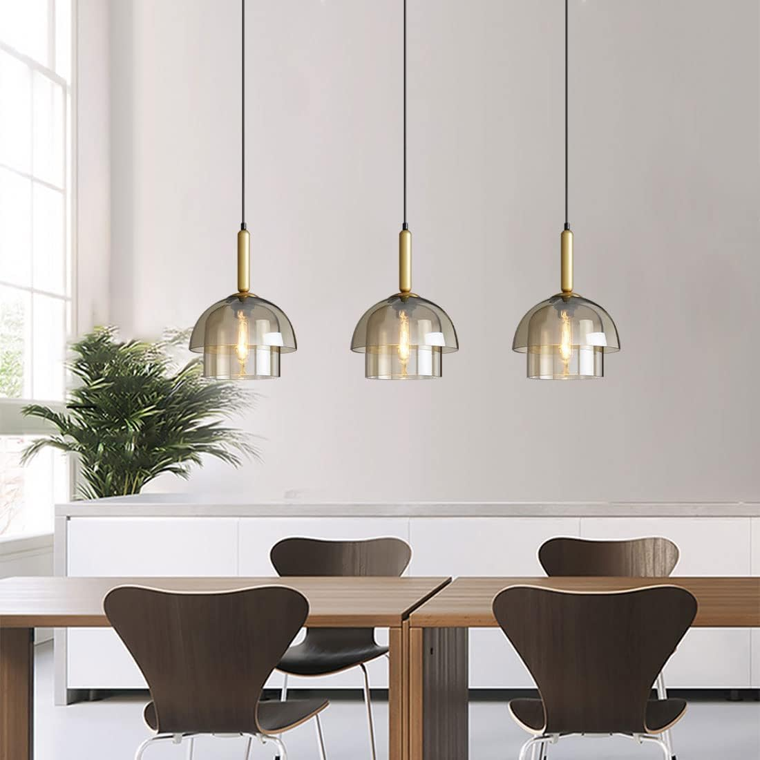 Glass Dome Ceiling Pendant Lights