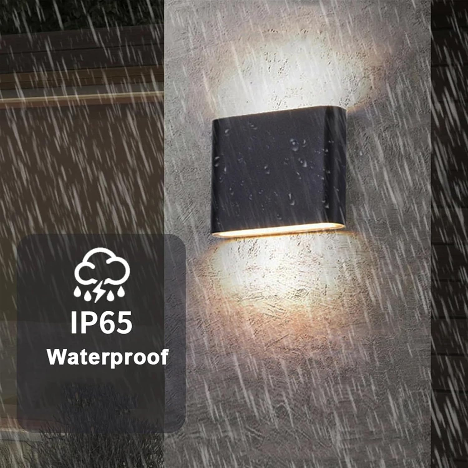 Waterproof Aluminum Up Down Outdoor Wall Light