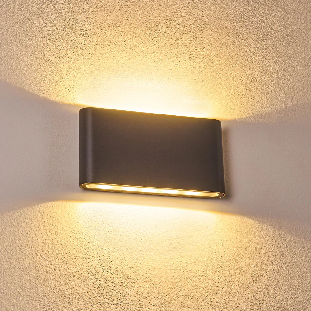 Waterproof Aluminum Up Down Outdoor Wall Light