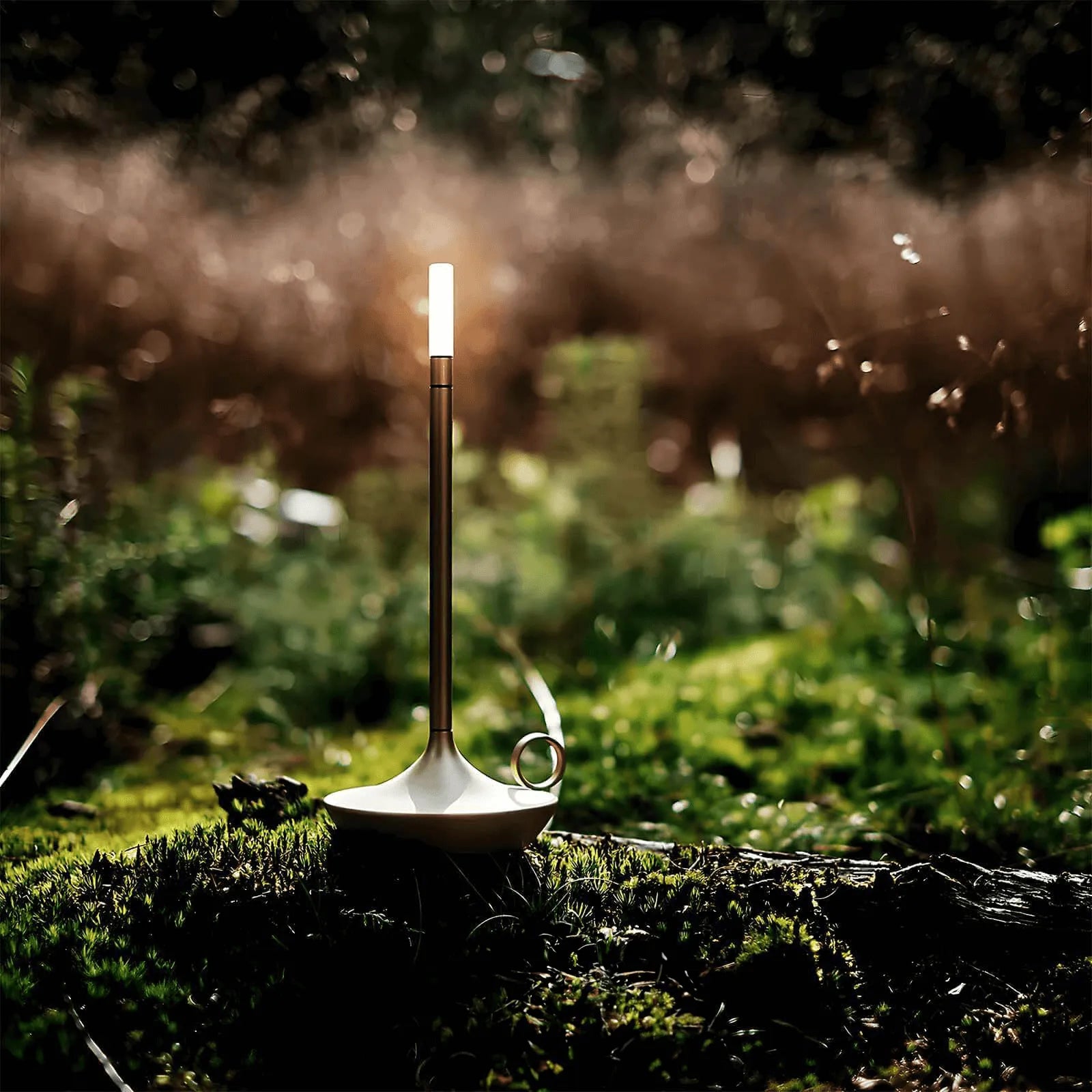 Nordic LED Candlestick Light - Rechargeable Touch Control Lamp
