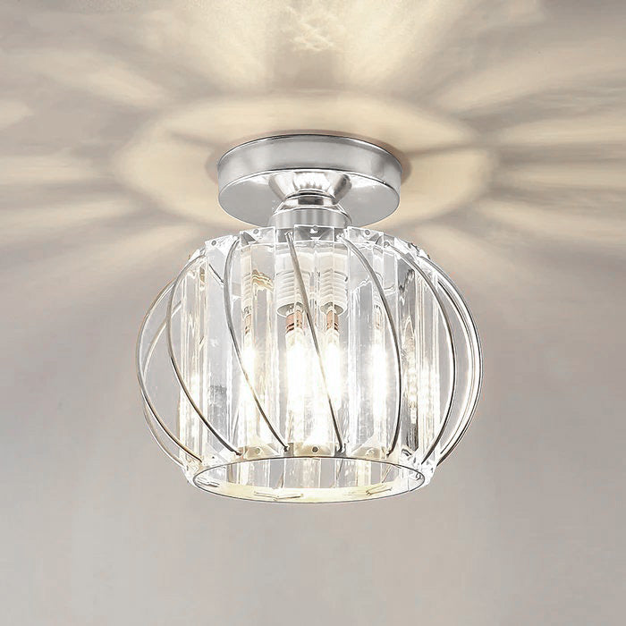 Minimalist Glass Ceiling Lamp